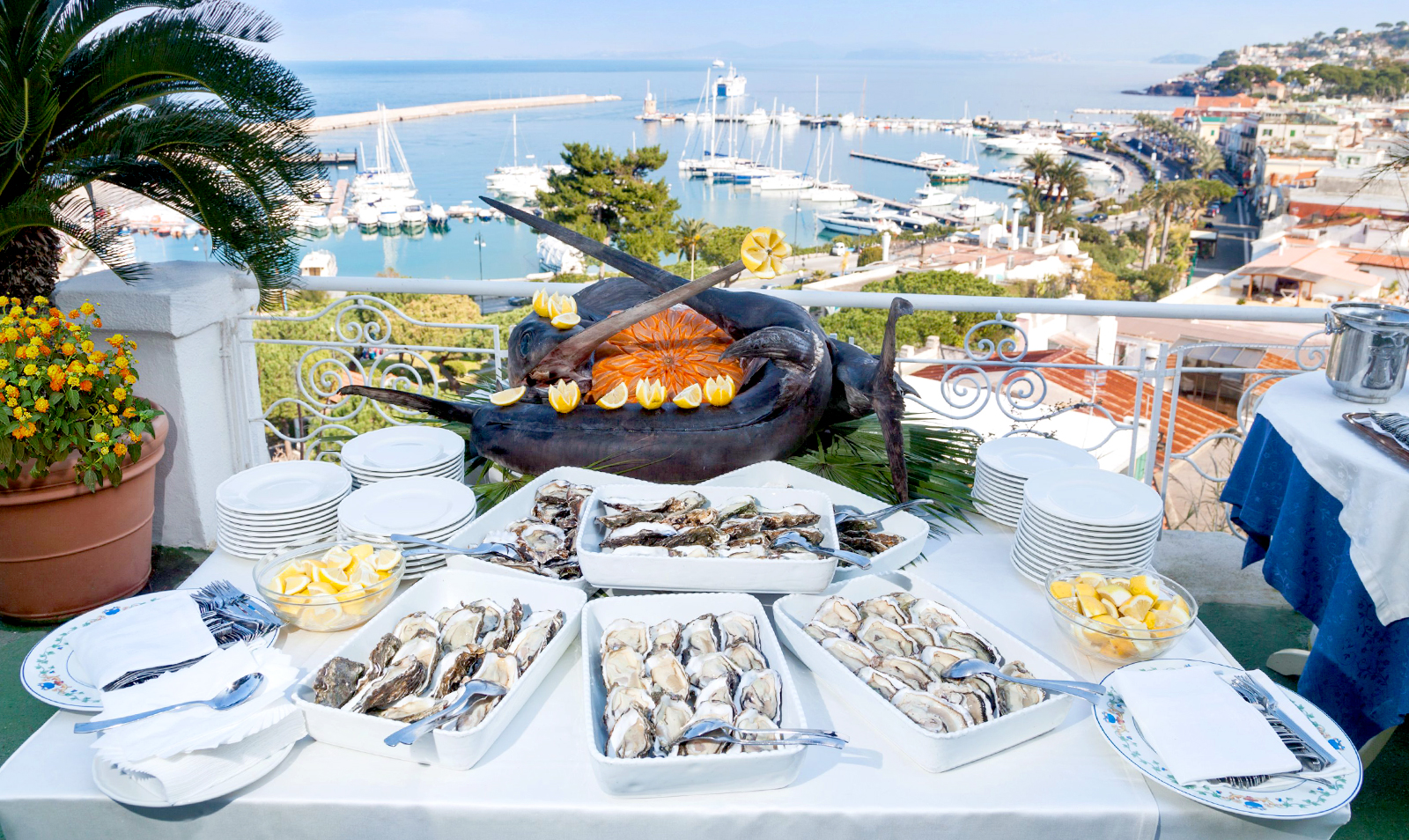 hotel-terme-gran-paradiso-ischia-casamicciola-buffet-terrazzo